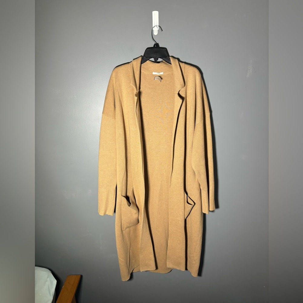 J.Crew Ella Open Front Long Sweater Blazer Womens Size 2XL - Picture 3 of 7